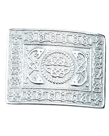 Kilt Belt Buckle Chrome Masonic Celtic 