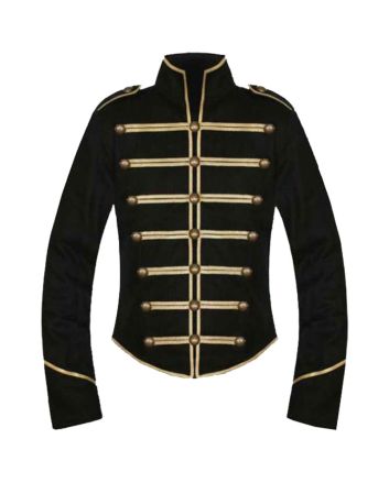 Black Gold Military Jacket