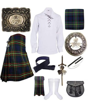 MacLaren Tartan Scottish Kilt Outfit