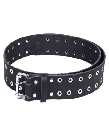 Premium Quality Black Leather Fashion Kilt Belt