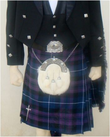 Pride of Scotland Tartan Kilt Outfit  for men 