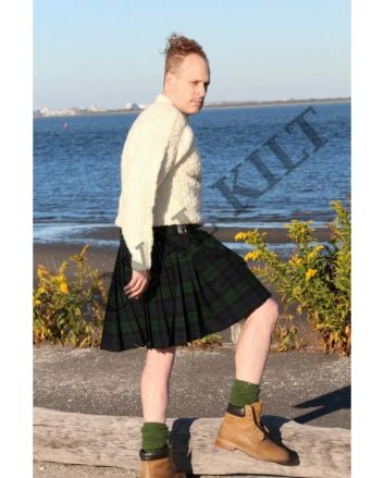 Scottish Black Watch Tartan Kilt