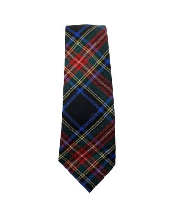 Stewart Black Tartan Tie