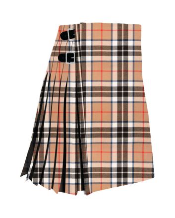 Thomson Camel Tartan kilt