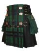 Cross Tartan Utility Kilt