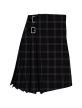 Dark Hebridean Purple Tartan Kilt