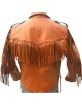 Eagle Beads Western Cowboy Suede Leather Jacket-for sale