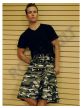 Grey Camouflage Kilt with Silver Chains
