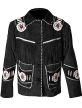 Men's Traditional Western Cowboy Leather Jacket For sale