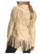 Native American Western Women's Cow Leather Jacket 