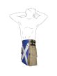 Utility Kilt Front Apron Sold Separately Gear Design With Scottish Flag Design