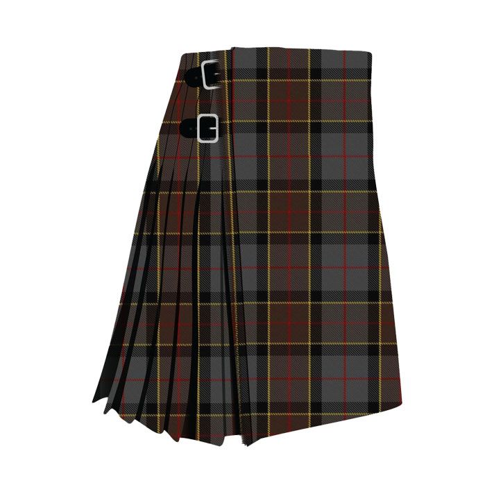 Auld Lang Syne Brown Tartan Kilt