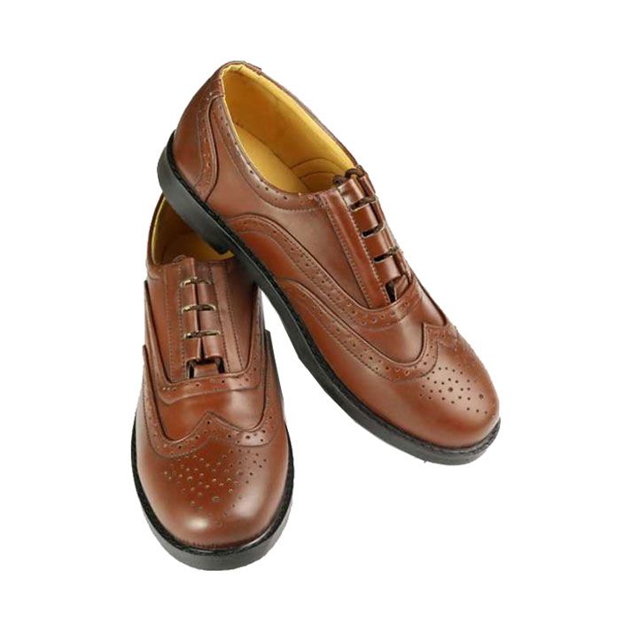 Brown Leather Ghillie Brogues