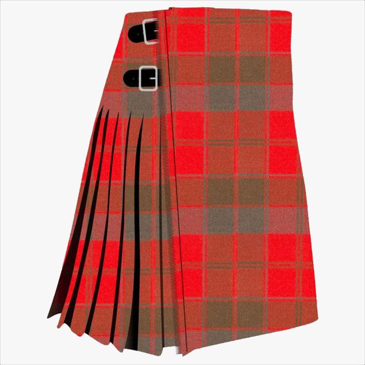 RED ROBERTSON TARTAN KILT