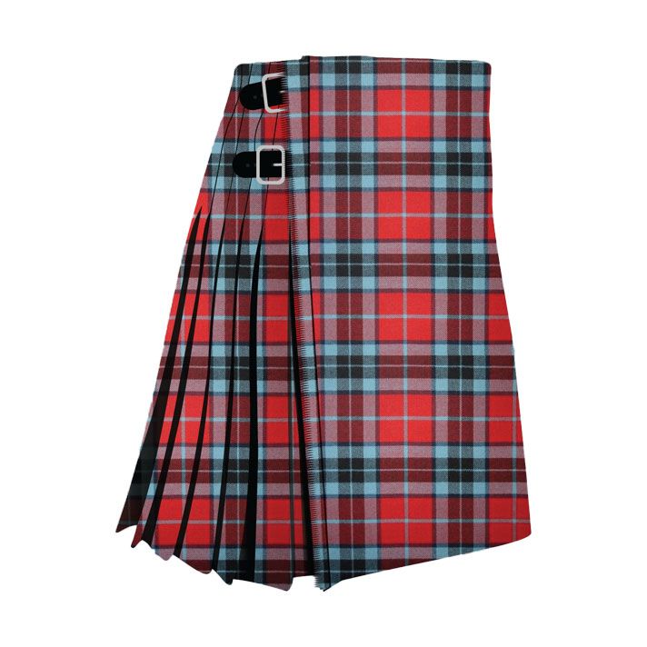 Thompson Red Modern Tartan Kilt