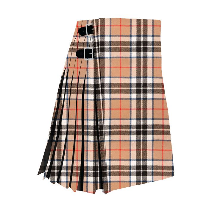 Thomson Camel Tartan kilt